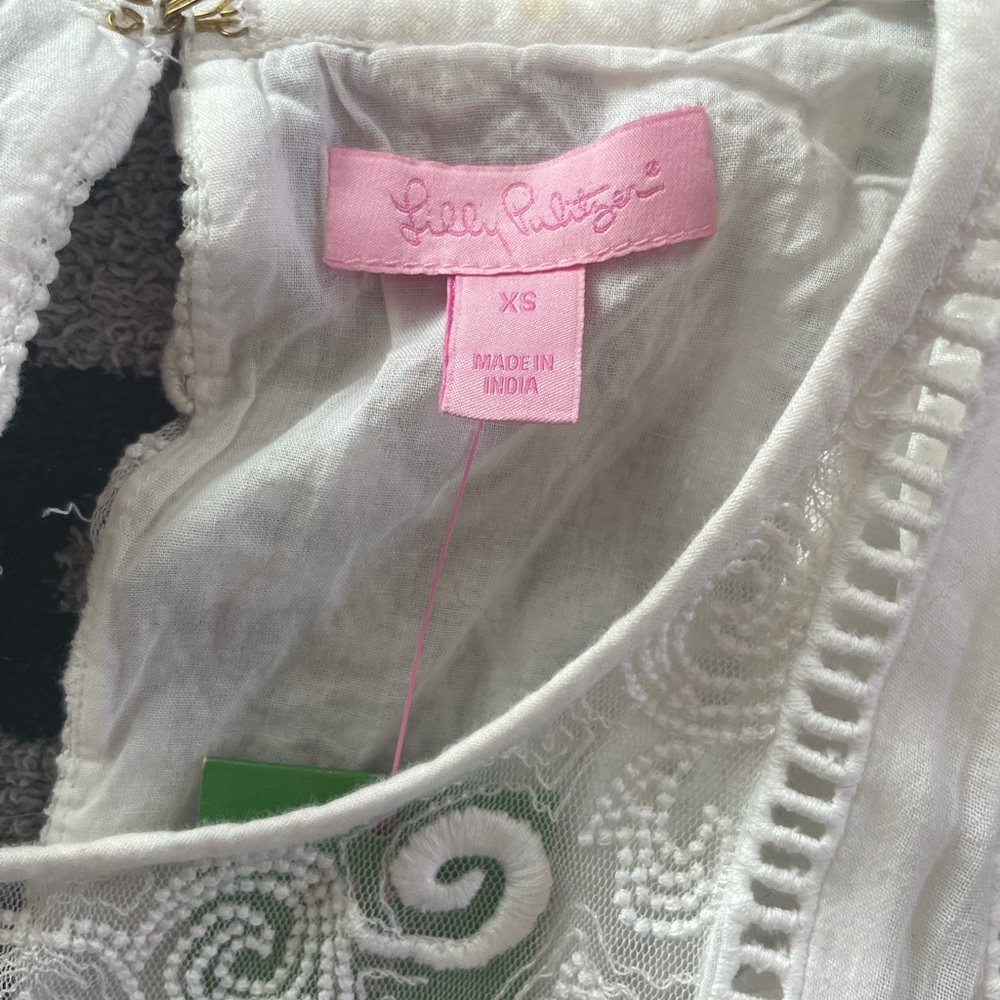 white lilly pulitzer dress - Picture 2 of 3